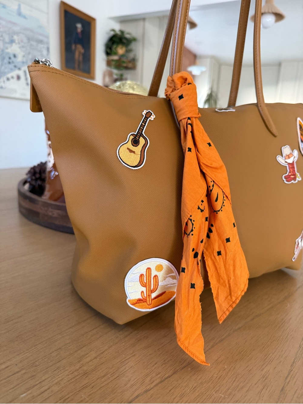 Lacoste “Joshua Tree Traveler” Custom Tote - Picture 8 of 15